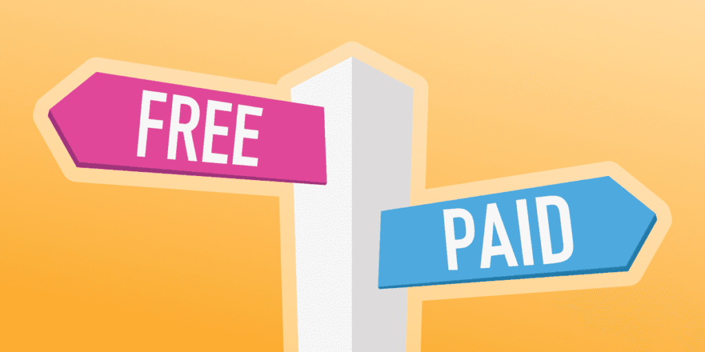 free vs paid