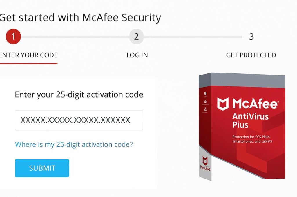 mcafee product key
